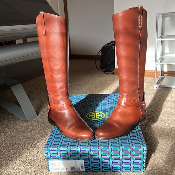 Tory Burch Derby Riding Boot - Picture 3 of 5